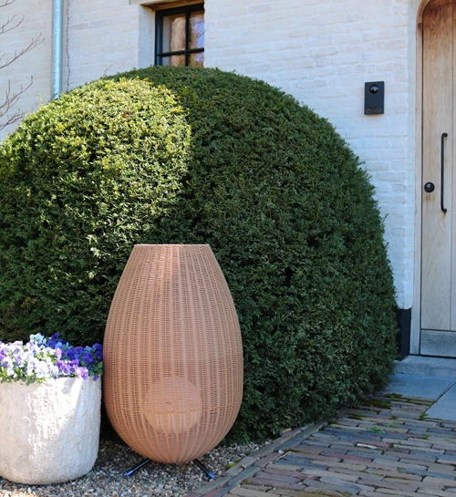 Lucide COLIN IP44 - wiederaufladbare Stehlampe Innen/Außen - Akku/Batterie - LED 3 StepDim - 1x3W 3000K - IP44 - Natürlich - Atmosphäre 2